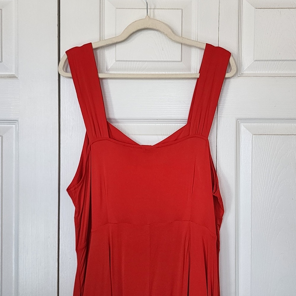 Ava&Viv Classic Sweetheart Neckline Maxi Dress Large Parisian Resort Old Money - Picture 6 of 10